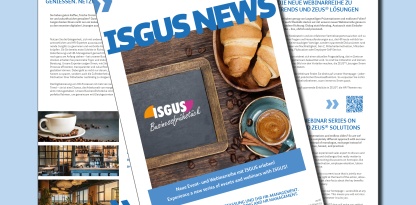 Focus on digitalisation » The latest issue of the ISGUS NEWS Magazine