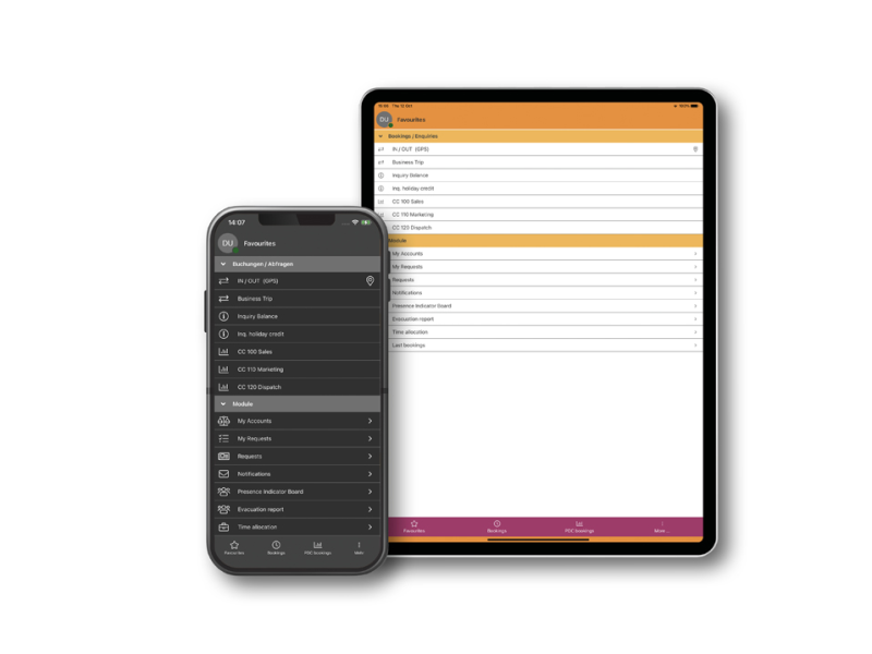 Time and attendance on the go