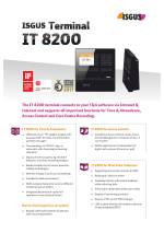 ISGUS Terminal IT8200 data sheet