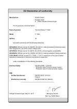 Declaration of conformity IT 7200